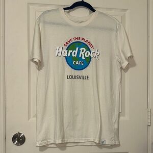 Hard Rock Cafe Louisville T-Shirt Size Medium Save the Planet WWF